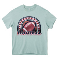Arona football rainbow Heavy Core Tee - JahusDesignShop