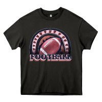 Asphalt football rainbow Heavy Core Tee - JahusDesignShop