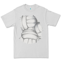 Dove Grey 2 volleyball patch Premium Tee - AdoDesignShop