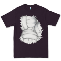 Plum 2 volleyball patch Premium Tee - AdoDesignShop