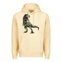 Pina Colada T-rex Premium Hoodie - HowdyJamesFarm
