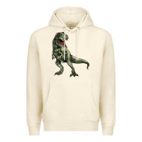 Sandshell T-rex Premium Hoodie - HowdyJamesFarm