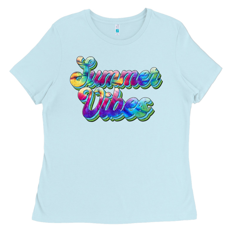 Summer Vibes Ladies Tee by JahusDesignShop | Teevron