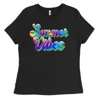 Black summer vibes Ladies Tee - JahusDesignShop