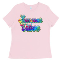 Bubblegum Pink summer vibes Ladies Tee - JahusDesignShop