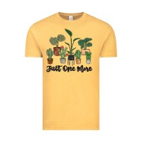Vintage Mustard just one more plant Vintage Tee - MaliasSmallBusiness