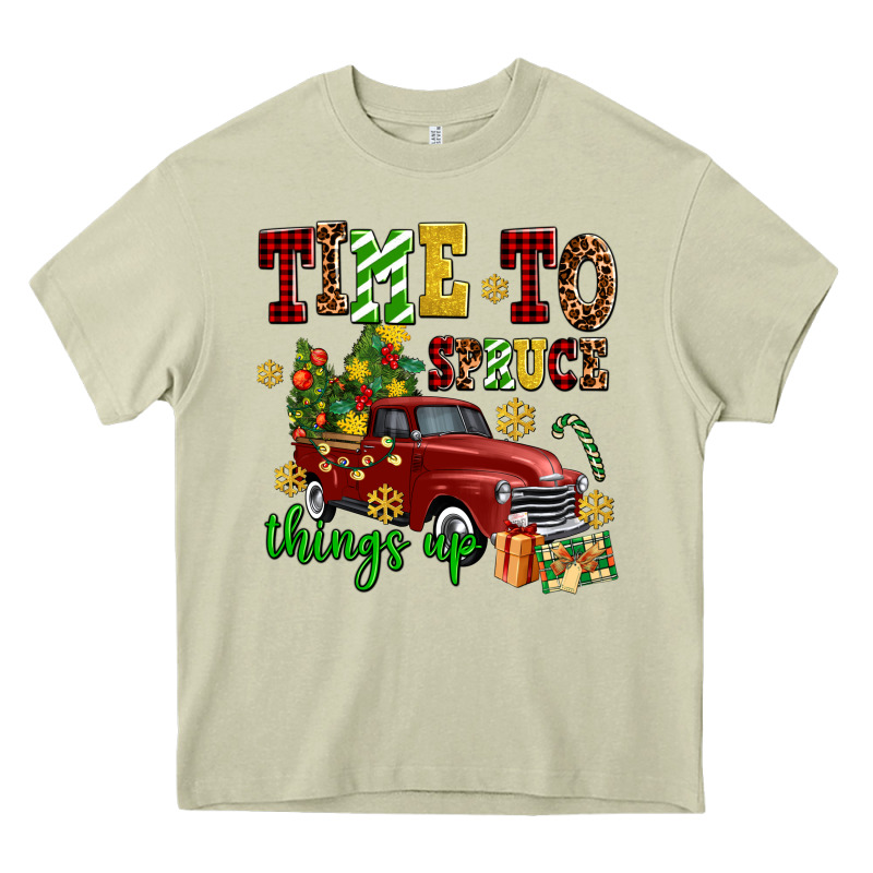 Time To Spruce Things Up Heavy Core Tee by AdoDesignShop | Teevron