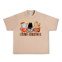 Burro meowy christmas cats coffee cups Urban Heavy Tee - MaliasSmallBusiness
