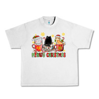 Lunar Rock meowy christmas cats coffee cups Urban Heavy Tee - MaliasSmallBusiness