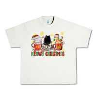 Pistachio meowy christmas cats coffee cups Urban Heavy Tee - MaliasSmallBusiness