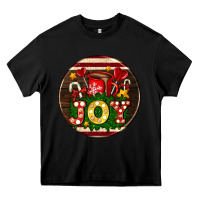 Black Christmas joy and hot chocolate Heavy Core Tee - AdoDesignShop