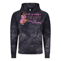 Cloud Black make yourself a priority today and everyday afro w Vintage Hoodie - NancyCooperArtShop
