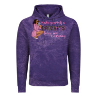 Cloud Purple make yourself a priority today and everyday afro w Vintage Hoodie - NancyCooperArtShop