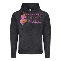 Vintage Black make yourself a priority today and everyday afro w Vintage Hoodie - NancyCooperArtShop