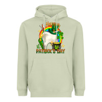 Matcha Happy Dentist St. Patrick's Day Heavyweight Hoodie - HowdyJamesFarm