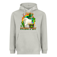 Moon Dust Happy Dentist St. Patrick's Day Heavyweight Hoodie - HowdyJamesFarm