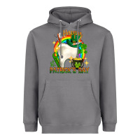 Storm Happy Dentist St. Patrick's Day Heavyweight Hoodie - HowdyJamesFarm