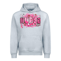 Heather Grey breast cancer nurse Urban Hoodie - LillyAllenDesigns
