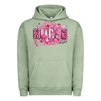 Pigment Oil Green breast cancer nurse Urban Hoodie - LillyAllenDesigns
