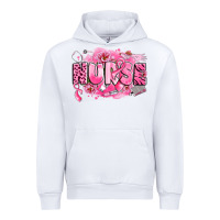 White breast cancer nurse Urban Hoodie - LillyAllenDesigns