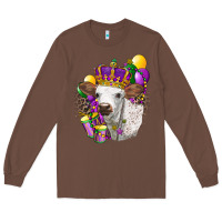 Chestnut Mardi Gras Longhorn Calf Long Sleeve Tee - LillyAllenDesigns