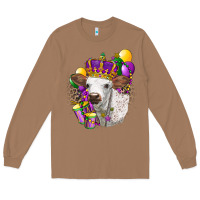 Toasted Coconut Mardi Gras Longhorn Calf Long Sleeve Tee - LillyAllenDesigns