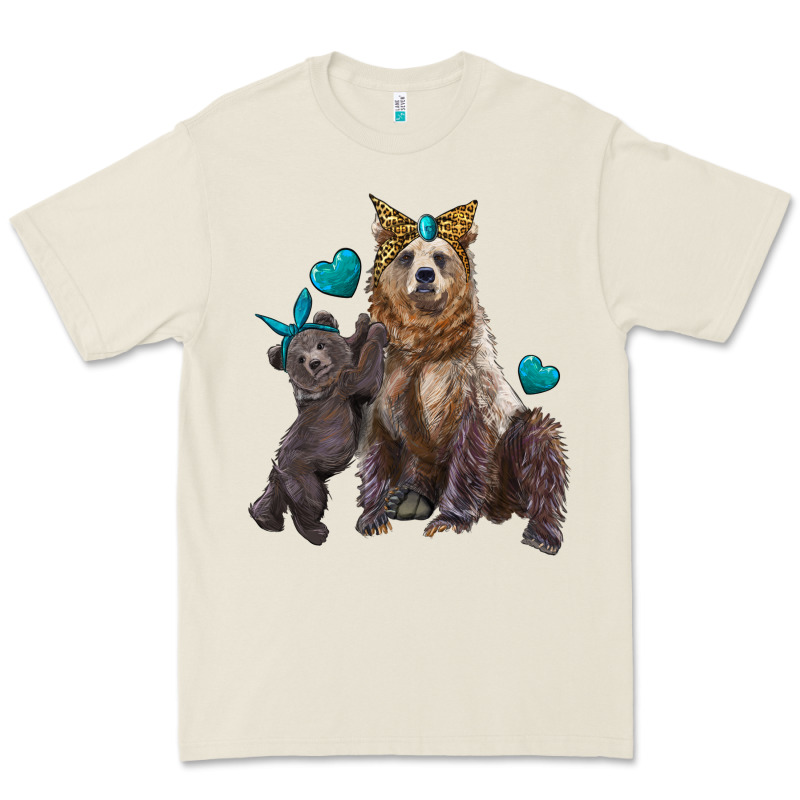 Mama Bear And Baby Bear Premium Tee by Artiststas | Teevron