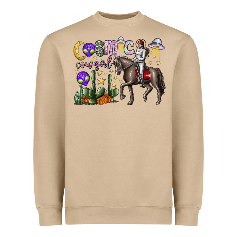 Cosmic Cowgirl Heavyweight Sweatshirt by SublimationCraftShop | Teevron