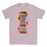 Lilac floral books Classic Tee - MaliasSmallBusiness