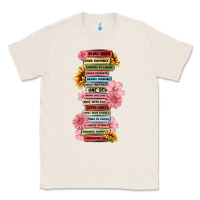 Natural floral books Classic Tee - MaliasSmallBusiness