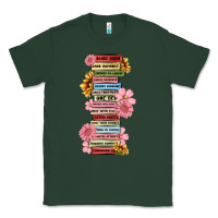 Sports Green floral books Classic Tee - MaliasSmallBusiness