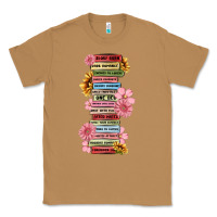 Toasted Coconut floral books Classic Tee - MaliasSmallBusiness
