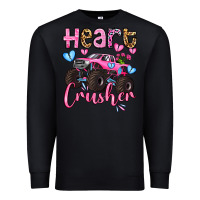 Black heart crusher olivia Premium Sweatshirt - OliviaCreatesArt