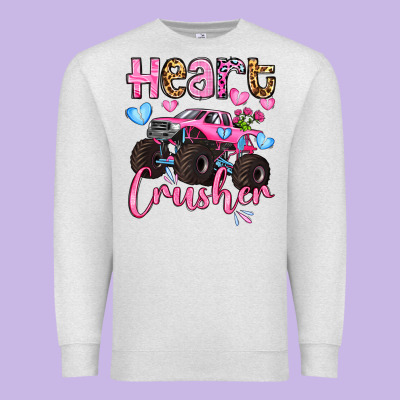 Heart Crusher Olivia Premium Sweatshirt Designed By Oliviacreatesart