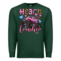 Sports Green heart crusher olivia Premium Sweatshirt - OliviaCreatesArt