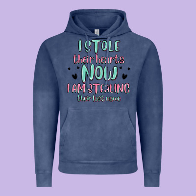 I Stole Their Hearts Now I Am Stealing Their Last Vintage Hoodie Designed By Maliassmallbusiness