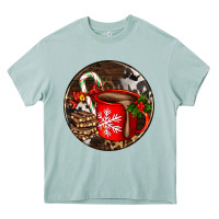 Arona Christmas hot chocolate and chocolate Heavy Core Tee - AdoDesignShop