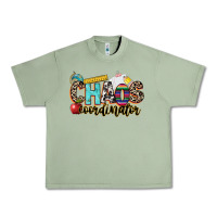 Oil Green chaos coordinator Urban Heavy Tee - NancyCooperArtShop
