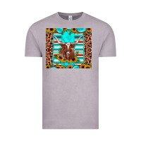 Vintage Zinc texas longhorn sunflower gemstone Vintage Tee - JahusDesignShop