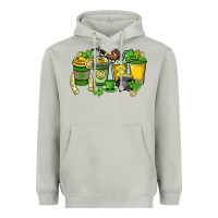Moon Dust St. Patrick's Day coffee cups Heavyweight Hoodie - HowdyJamesFarm