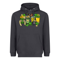 Smoke St. Patrick's Day coffee cups Heavyweight Hoodie - HowdyJamesFarm