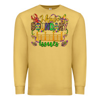 Antique Gold ı have boundary issues mardi gras olivia Premium Sweatshirt - OliviaCreatesArt