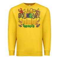 Lemon ı have boundary issues mardi gras olivia Premium Sweatshirt - OliviaCreatesArt