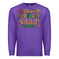 ı Have Boundary Issues Mardi Gras Olivia Premium Sweatshirt | Teevron