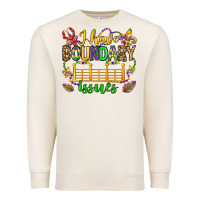 Sandshell ı have boundary issues mardi gras olivia Premium Sweatshirt - OliviaCreatesArt