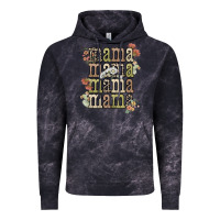 Cloud Black mama mama mama mama western flower Vintage Hoodie - NancyCooperArtShop