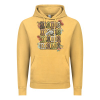 Vintage Mustard mama mama mama mama western flower Vintage Hoodie - NancyCooperArtShop
