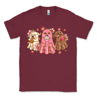 Burgundy mexican desert ghosts Classic Tee - MaliasSmallBusiness