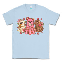 Dusty Blue mexican desert ghosts Classic Tee - MaliasSmallBusiness