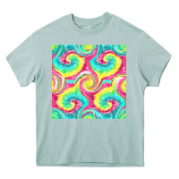 Arona Tie Dye Seamless Pattern Heavy Core Tee - BundleAndBundleShop